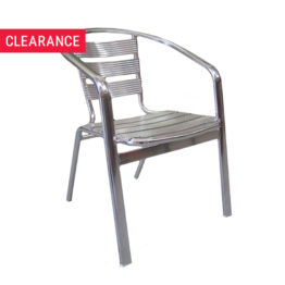 JZ0012CA Aluminium Arm Chair - Clearance Item