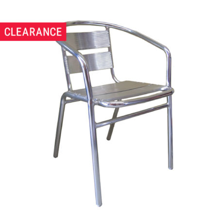 JZ001CA Aluminium Arm Chair - Clearance Item