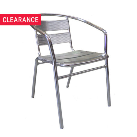 JZ002CA Aluminium Arm Chair - Clearance Item