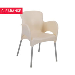 Mars Armchair in Off-White - Clearance Item