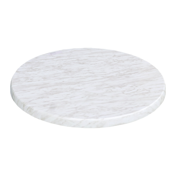 Round Marble Light Isotop Table Top