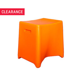 Rumble Low Stool in Orange - Clearance Item