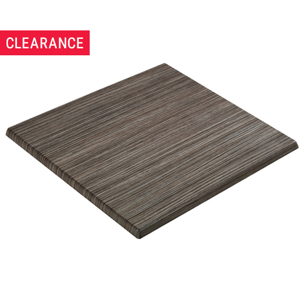Isotop Table Top in Zebrano Rustic - Clearance