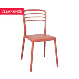 Lourve Chair in Crimson Red - Clearance Item