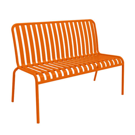 Brighton 2-Seater Lounge - Chilli Orange