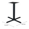 Copa-X-Table-Base-Dimensions