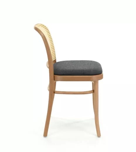 No. 811 Chair in Natural with Cushion Seat