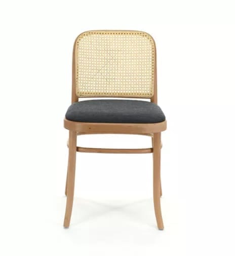 No. 811 Chair in Natural with Cushion Seat