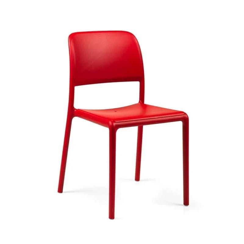 Riva Bistrot Side Chair by NARDI in Rosso