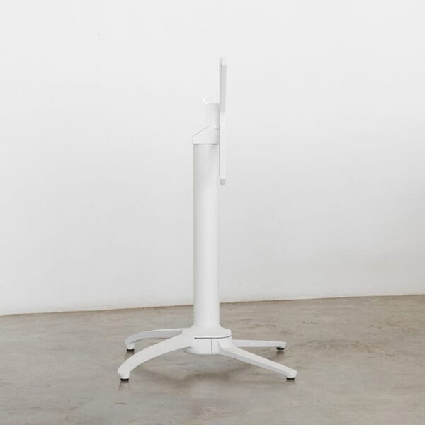 Terrace Folding Dining Table Base in White