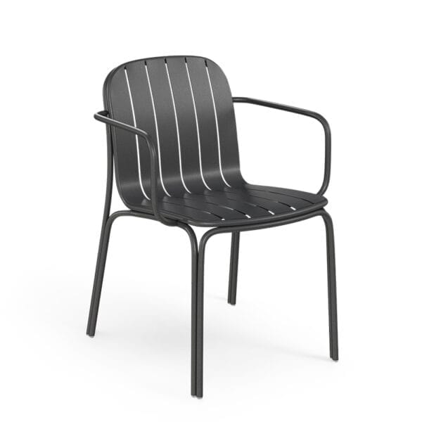 Catania Armchair in Anthracite by Zaneti