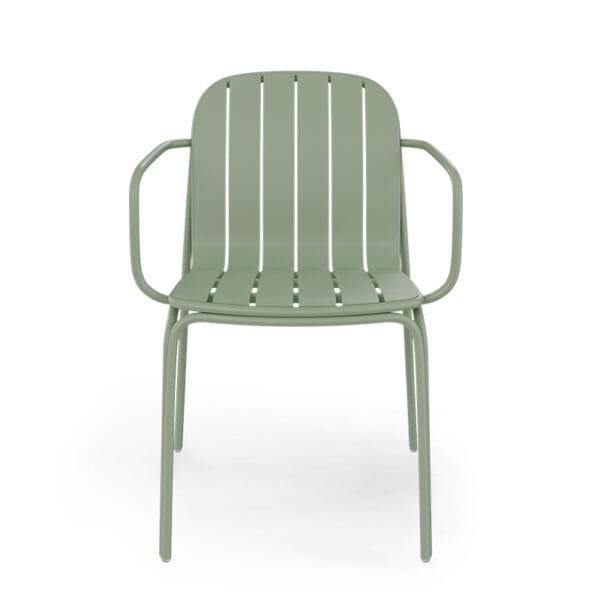 Catania Armchair in Reseda Green by Zaneti