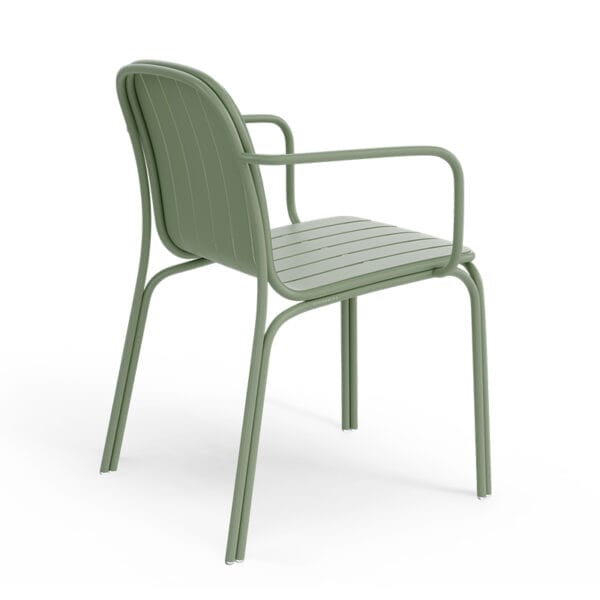 Catania Armchair in Reseda Green by Zaneti
