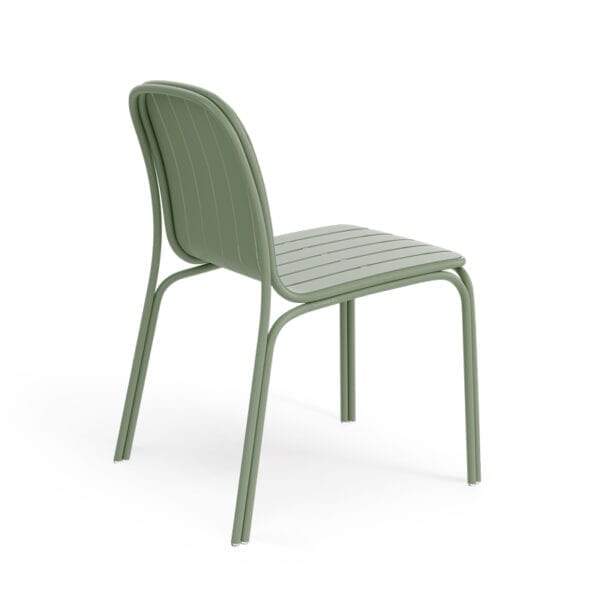 Catania Side Chair in Reseda Green by Zaneti