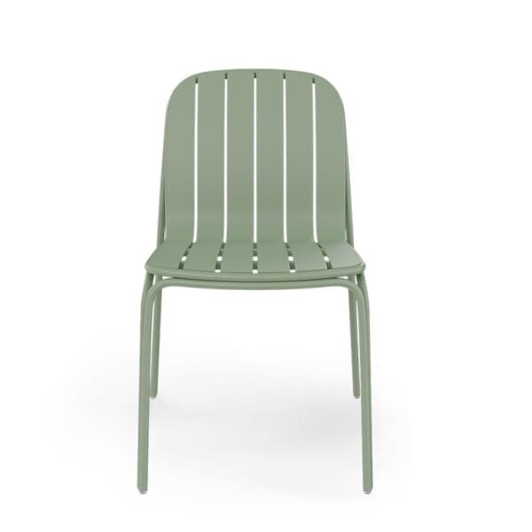 Catania Side Chair in Reseda Green by Zaneti