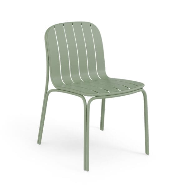 Catania Side Chair in Reseda Green by Zaneti