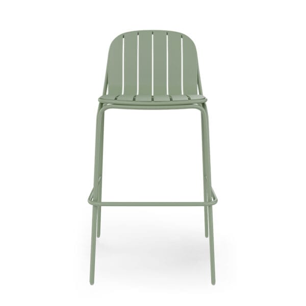Catania Stool in Reseda Green by Zaneti