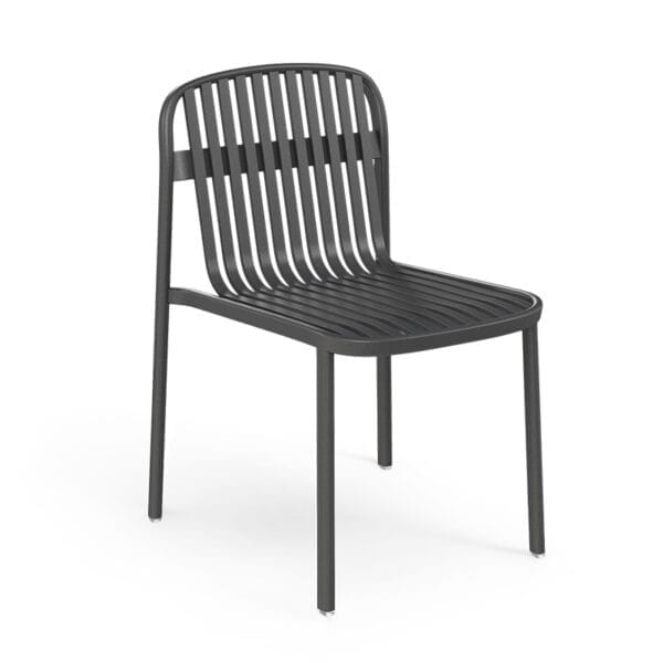 Greta Side Chair in Anthracite