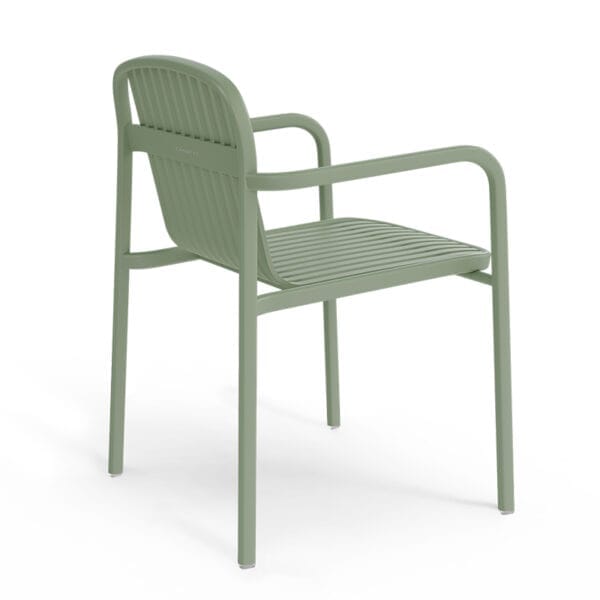 Greta Arm Chair in Reseda Green