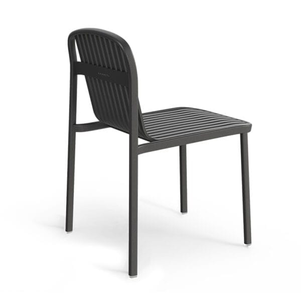 Greta Side Chair in Anthracite