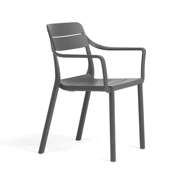 Cassia Arm Chair by NARDI in Basalto
