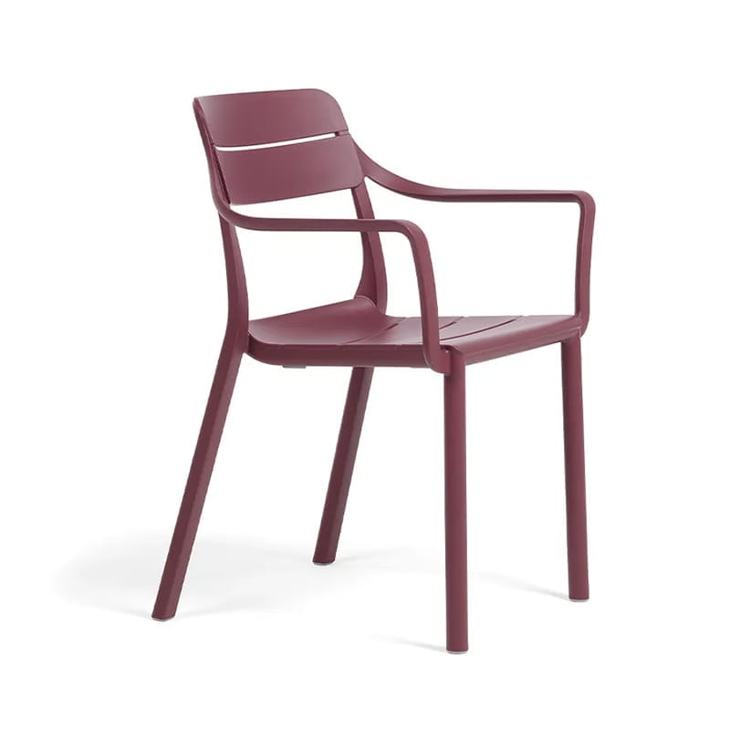 Cassia Arm Chair by NARDI in Borgogna