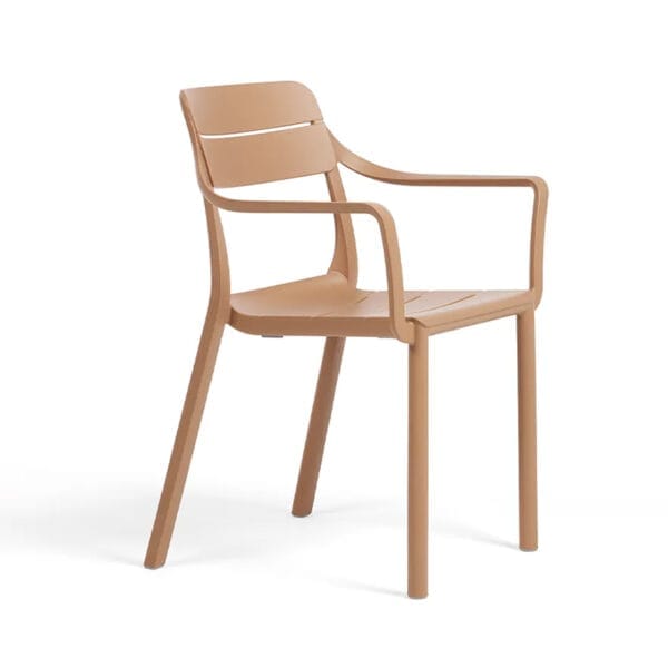 Cassia Arm Chair by NARDI in Cappuccino