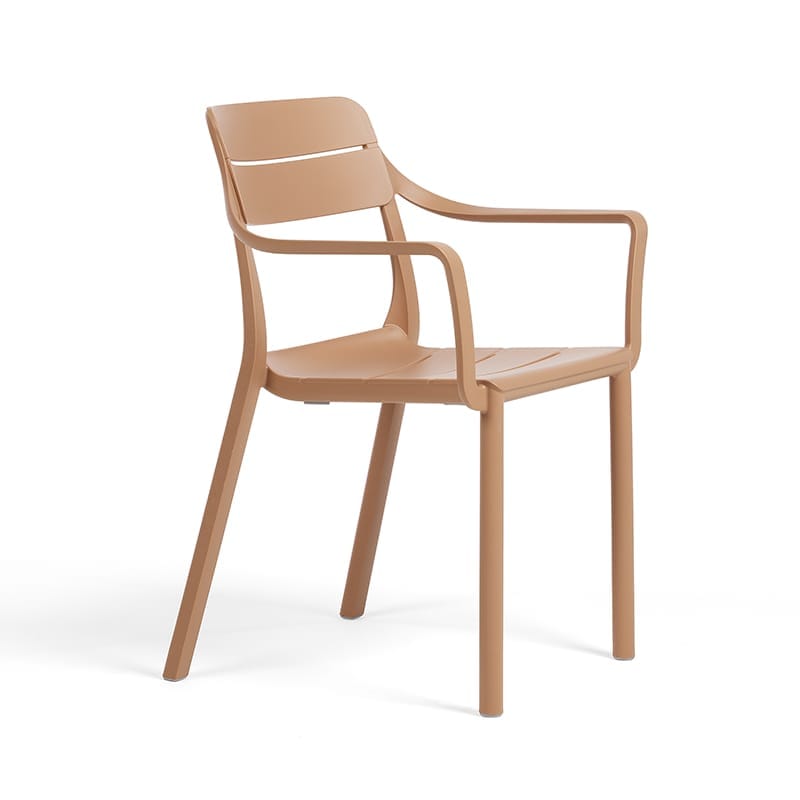 Cassia Arm Char by NARDI in Cappuccino