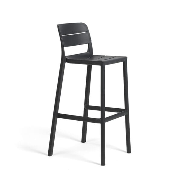 Cassia Bar Stool by NARDI in Anthracite